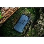 LAMAX Journey 12000mAh, Vodotesná outdoor powerbanka s LED baterkou, solárne aj USB nabijanie