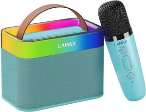 LAMAX KaraokeKid1 Blue, prenosný karaoke reproduktor