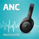 LAMAX NoiseComfort2 ANC, bluetooth slúchadlá, čierne