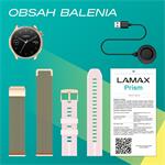 Lamax Prism AMOLED Rose Gold, smart hodinky