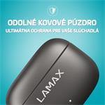 Lamax SteelClips1 ANC, bezdrôtové bluetooth slúchadla