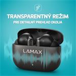 Lamax SteelClips1 ANC, bezdrôtové bluetooth slúchadla