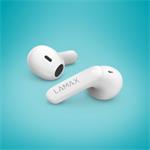 LAMAX Tones1 White, bluetooth slúchadlá, biele