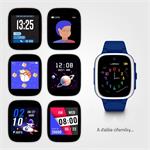 LAMAX WatchY4 Play Blue, detské smart hodinky, nano SIM slot, modré