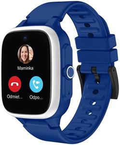 LAMAX WatchY4 Play Blue, detské smart hodinky, nano SIM slot, modré