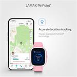 Lamax WatchY4 Play Pink, detské smart hodinky, nano SIM slot, ružové