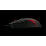 Laserová myš OZONE ARGON - 8200DPI, program. 9tl., čierna, USB