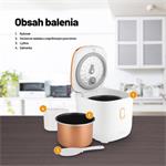 Lauben 1200WR Multifunction Rice Cooker Rose Gold Edition, elektrický hrniec