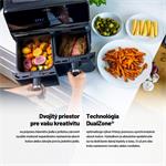 Lauben DualZone® Air Fryer 8000BC, teplovzdušná fritéza