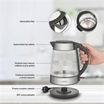 Lauben Glass Electric Kettle 17GG, rýchlovarná konvica, 1,7l, sklo, (rozbalené)
