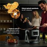 Lauben Glass&Grill Air Fryer 3in1 5500BG, teplovzdušná fritéza