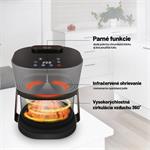 Lauben Glass&SteamAir® Fryer 4500BG, teplovzdušná fritéza