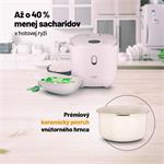 Lauben Low Sugar Rice Cooker 3000WT, elektrický hrniec, biela