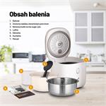 Lauben Low Sugar Rice Cooker 3000WT, elektrický hrniec, biela