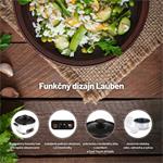 Lauben Rice Cooker Square 1000WB, elektrický multifunkčný hrniec a ryžovar