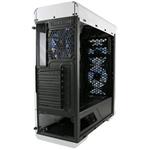 LC POWER 988W Gaming, bielo-čierna