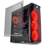 LC POWER Gaming 988B Red Typhoon, čierna