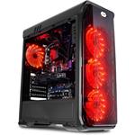 LC POWER Gaming 988B Red Typhoon, čierna