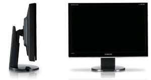 LCD Samsung 2693HM (26") pivot, Black