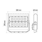 LED reflektor 100W PROFI+ studená biela