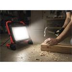 LED reflektor ELION 100W, červeno-čierny, IP65, 16 000 lm, neutrálna biela