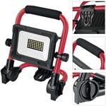 LED reflektor ELION 20W, červeno-čierny, IP65, 3000 lm, neutrálna biela