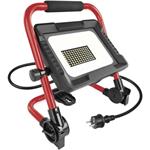 LED reflektor ELION 50W, červeno-čierny, IP65, 8000 lm, neutrálna biela