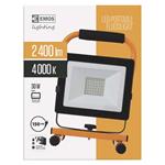 LED reflektor prenosný, 30W neutrálna biela