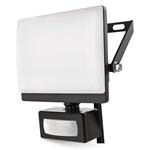 LED reflektor TAMBO EVO so senzorom pohybu, 20 W, 2000 lm, IP65, čierny