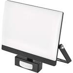LED reflektor TAMBO EVO so senzorom pohybu, 50 W, 5000 lm, IP65, čierny