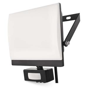 LED reflektor TAMBO EVO so senzorom pohybu, 50 W, 5000 lm, IP65, čierny