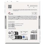 LED vianočná reťaz, 18 m, vonkajšia aj vnútorná, studená biela, programy, časovač