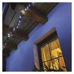 LED vianočná reťaz, 18 m, vonkajšia aj vnútorná, studená biela, programy, časovač