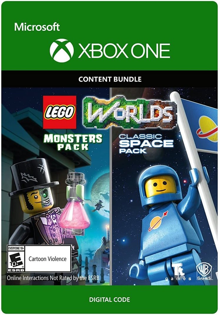 LEGO Worlds: Classic Space Pack and Monsters Pack Bundle
