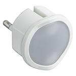 Legrand LED nočné svetlo / núdzové svetlo, stmievateľné, baterka, biele