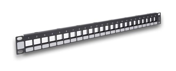 Legrand LINKEO modulárny patch panel 24-portový 1U pre UTP keystone ...
