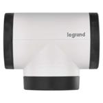 LEGRAND Revolution Rozbočovač 2x 230V, 1x USB-A + USB-C, bielosivý, otočný