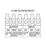 Legrand UPS 1f/1f DAKER DK 6000VA, Rack 4U/ Tower, On-Line, 6000VA / 5400W , RS232 a USB