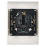 Legrand VALENA LIFE 2-zásuvka 230V, čierna