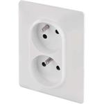 Legrand VALENA LIFE 2-zásuvka 230V, čierna