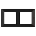 Legrand VALENA LIFE Rámček 2-násobný, čierny
