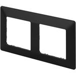 Legrand VALENA LIFE Rámček 2-násobný, čierny