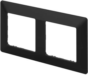 Legrand VALENA LIFE Rámček 2-násobný, čierny