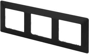 Legrand VALENA LIFE Rámček 3-násobný, čierny