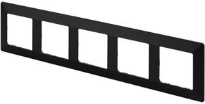 Legrand VALENA LIFE Rámček 5-násobný, čierny