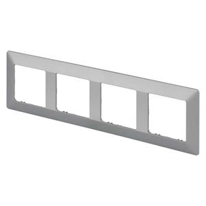 Legrand Valena Life rámik štvornásobný, hliník