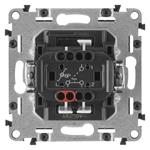 Legrand VALENA LIFE Tlačidlo, čierne