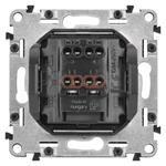 Legrand Valena Life vypínač krížový č. 7, hliník