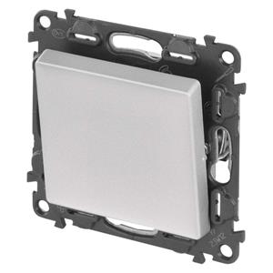 Legrand Valena Life vypínač striedavý č. 6, hliník