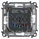 Legrand VALENA LIFE Zásuvka 230V, USB-C, čierna